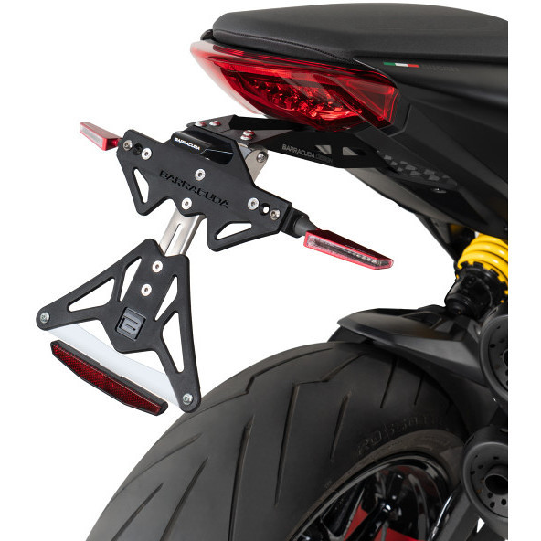 Porta Targa Moto Barracuda Specifico per Ducati Monster 937 (2021-23)