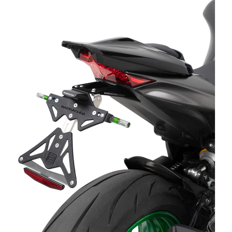 Porta Targa Moto Specifico per Kawasaki Z1100 (202 taglia un