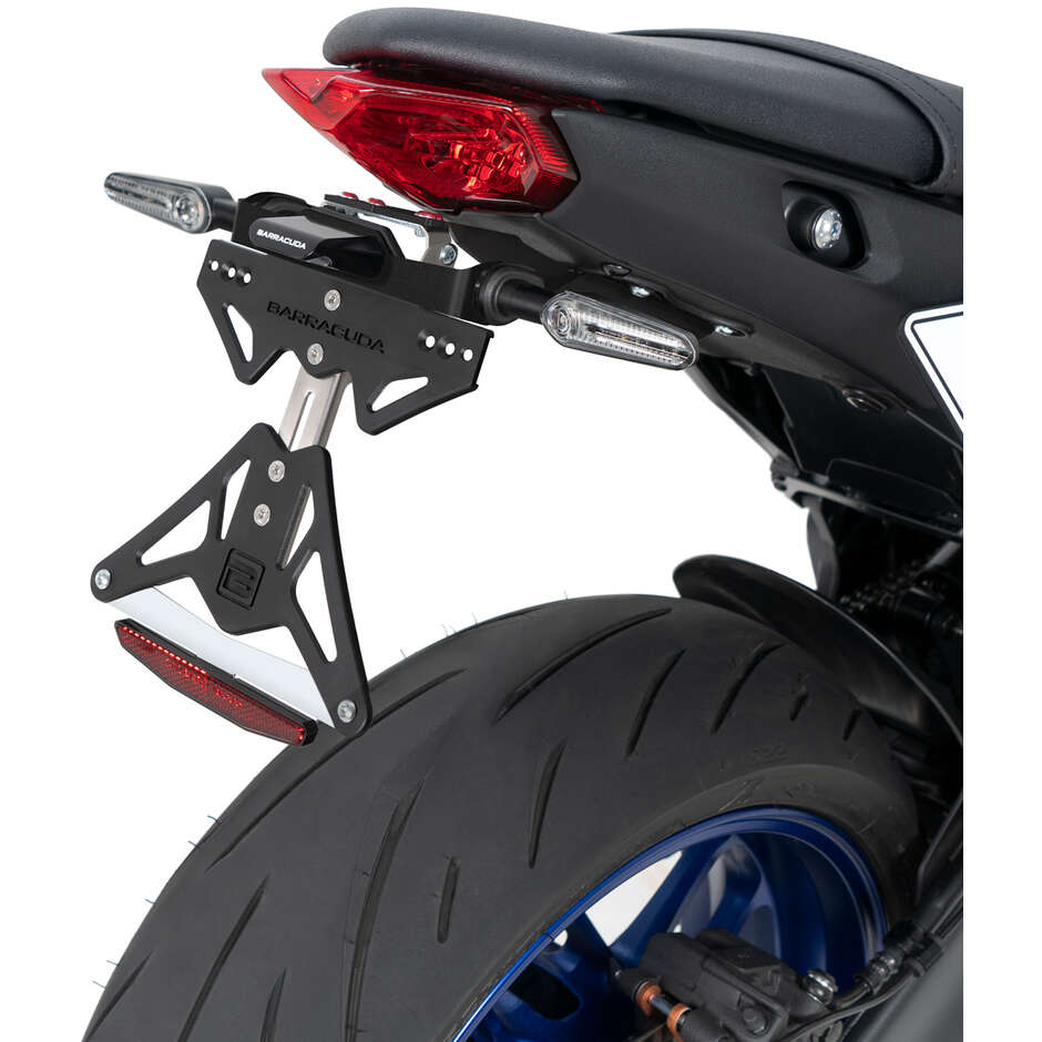 Porta Targa Moto Barracuda Specifico per Yamaha MT-09 (2021-23) Per frecce Originali a Led