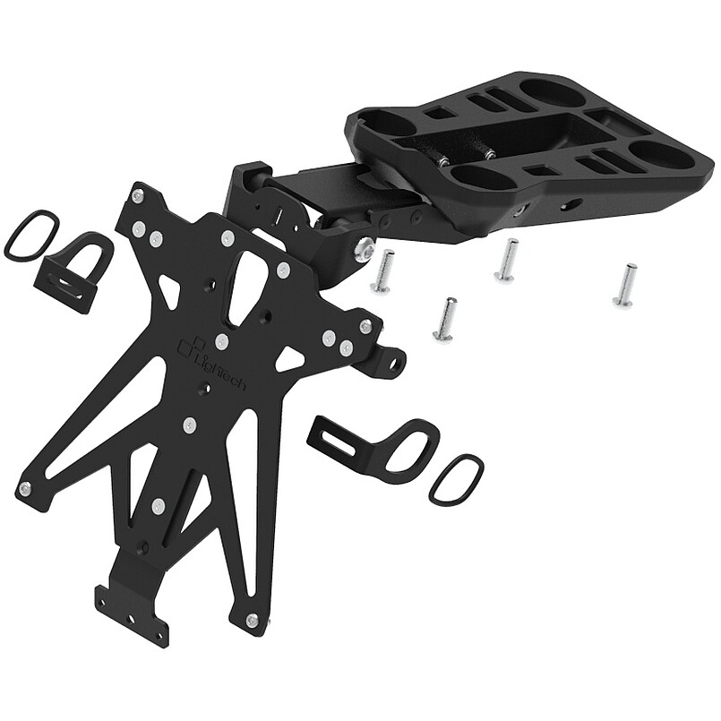 Porta Targa Regolabile Lightech Specifico Per Ducati Multistrada V2 / V2 S (2025)