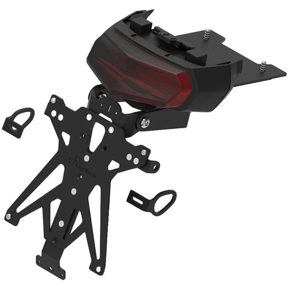 Porta Targa Regolabile Lightech Specifico Per Yamaha Tenerè 700 (2019-24)