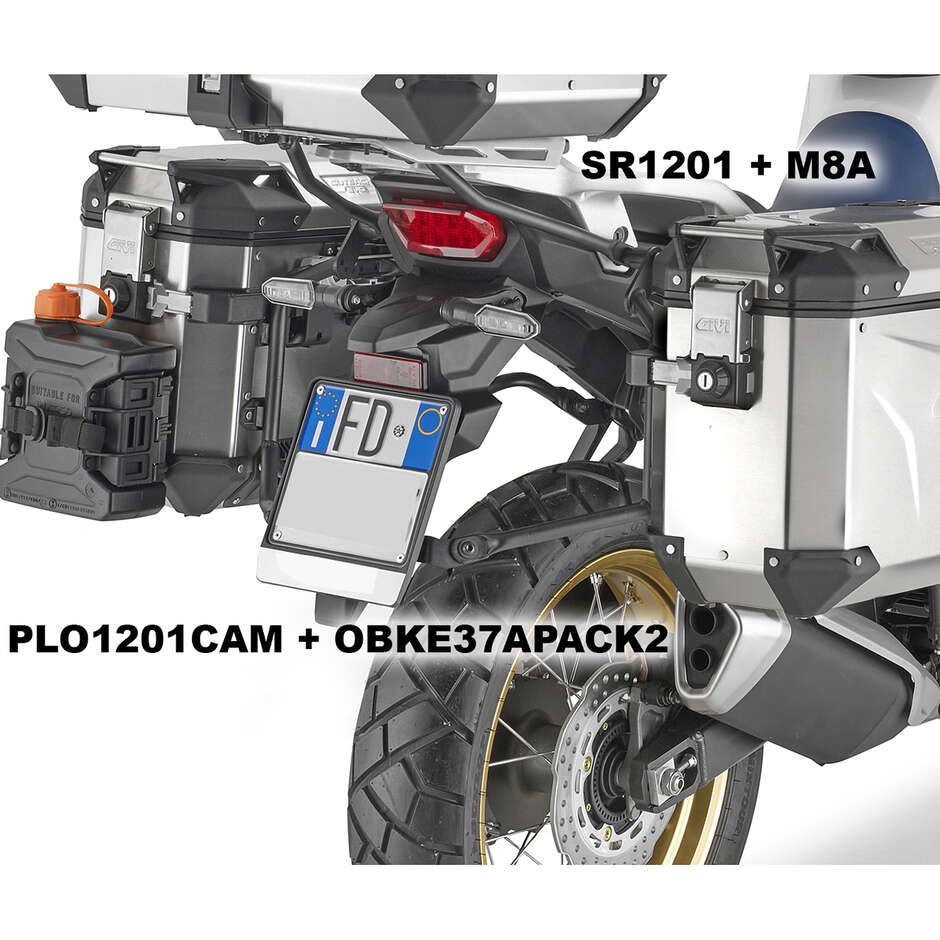 Portavaligie laterale PL ONE-FIT per valigie MONOKEY CAM-SID taglia un