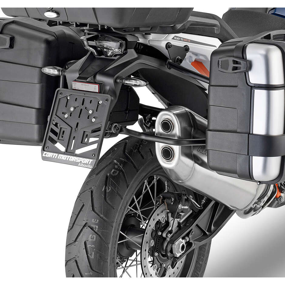 Portavaligie laterale PL ONE-FIT per valigie MONOKEY Givi PLO7713MK Per KTM 1290 Super Adventure R / S (21 > 24)