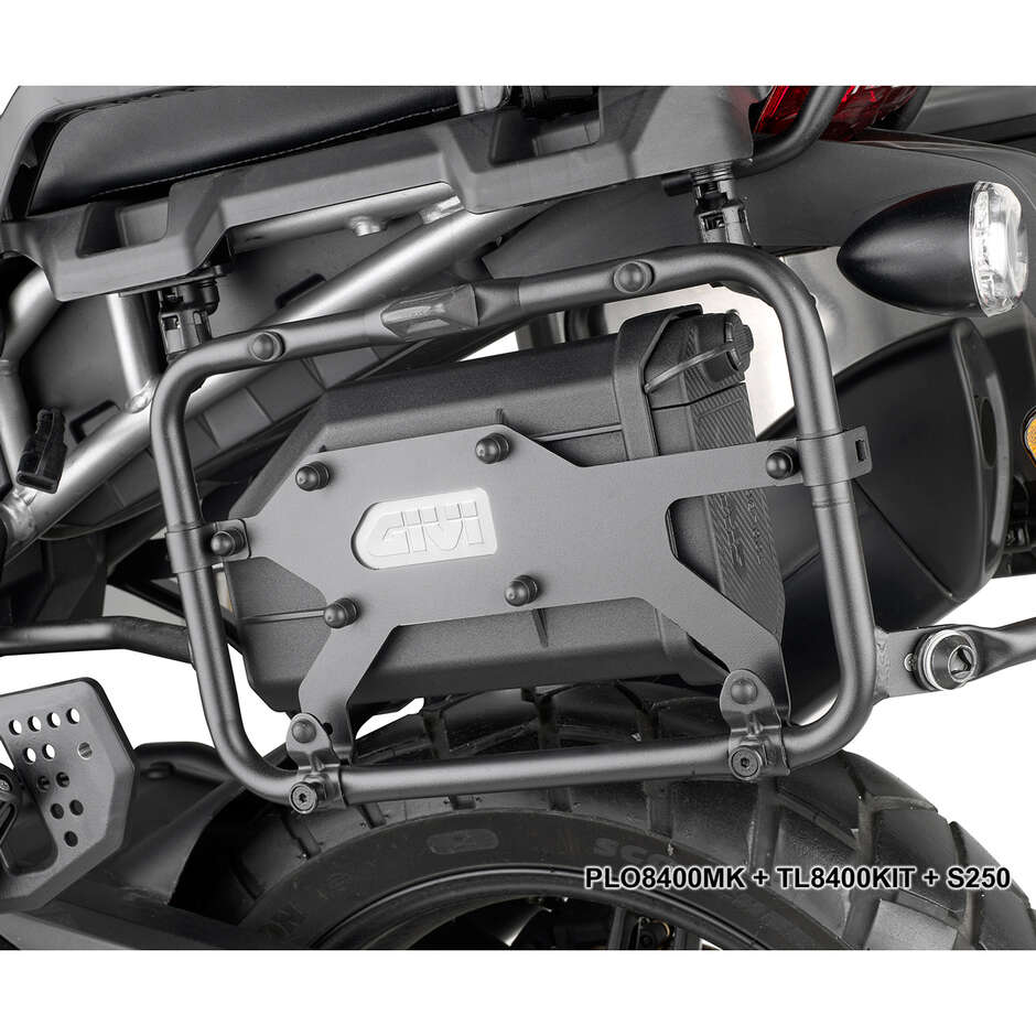 Portavaligie laterale PL ONE-FIT per valigie MONOKEY Givi PLO8400MK Per HARLEY DAVIDSON Pan America 1250 (21 > 24)
