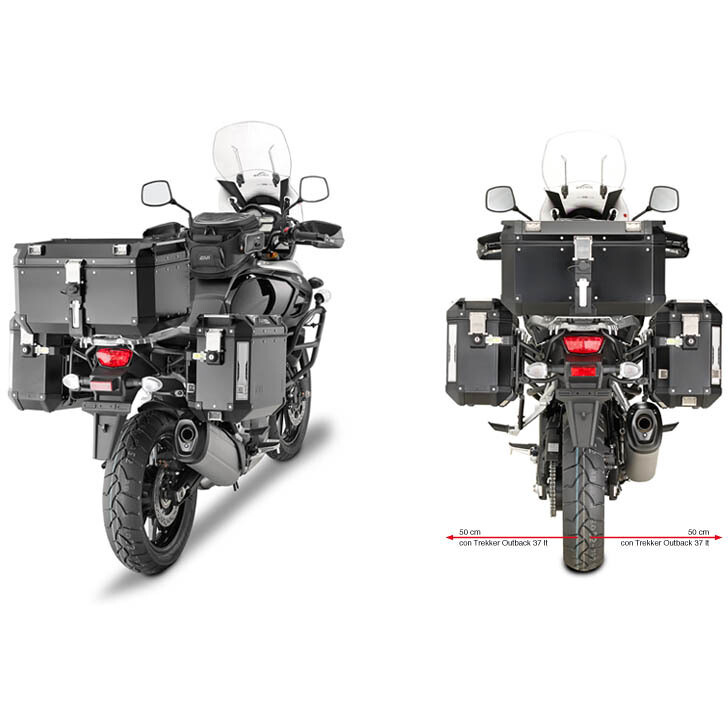 Portavaligie laterale specifico per valigie MONOKEY CAM-SIDE taglia un