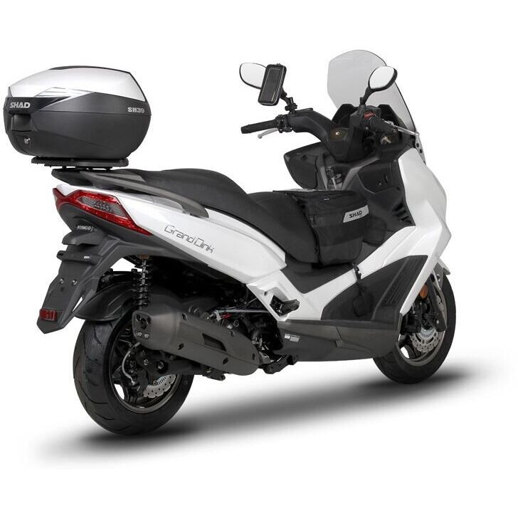 Dosseret SHAD Pour Kymco Grand Dink 300i (2018+) – Confort Passager, Noir Haut De Gamme