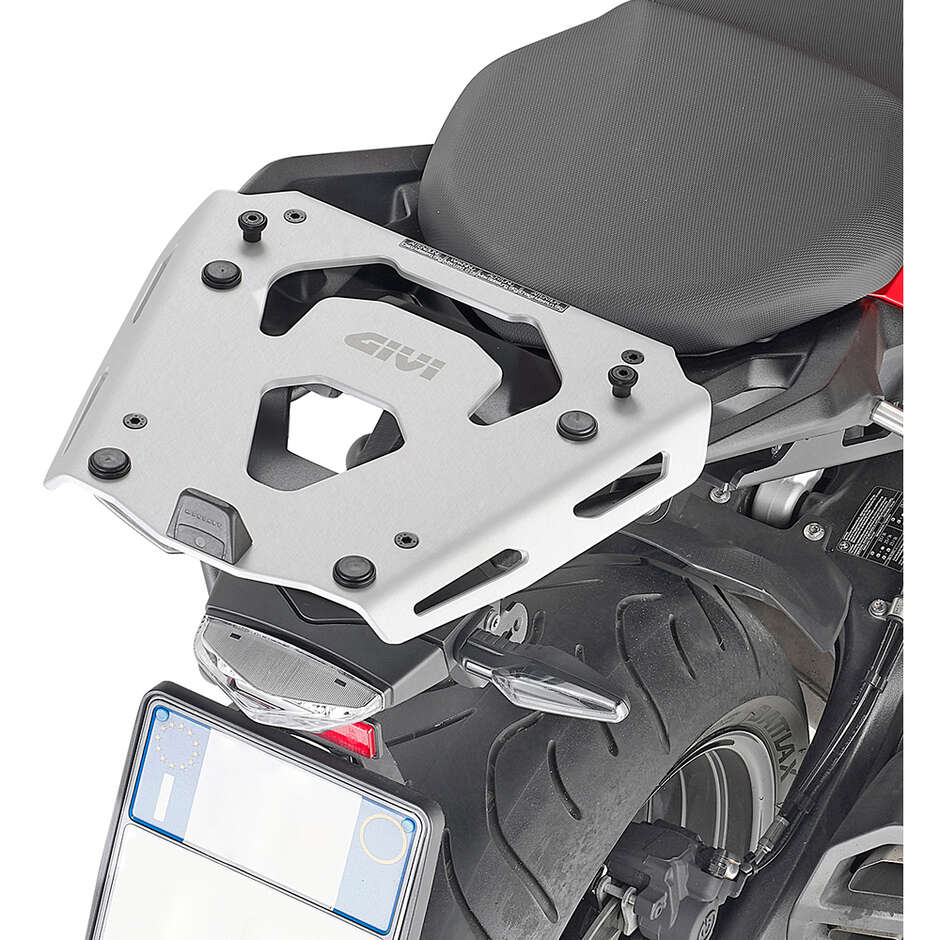 Porte-bagages arrière en aluminium pour Givi SRA5137 Monokey Top Case Spécifique pour BMW F900 R; F900XR