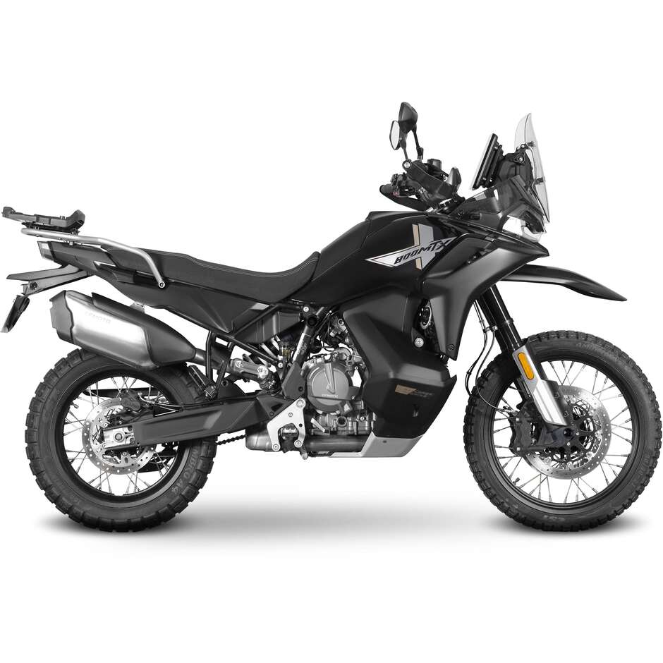 Porte-bagages arrière pour top case Shad Top Master spécifique aux modèles CF MOTO 450 MT (2023-25) ; 700 MT (2025) ; 800 MTX (2025)