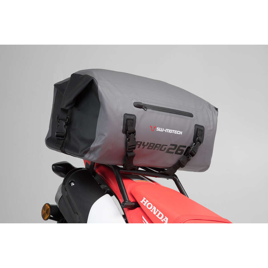 Porte-bagages supérieur tubulaire en acier Sw-Motech GPB.01.877.10001/B pour HONDA CRF 250 L (2012 >) / RALLYE (2017 >)