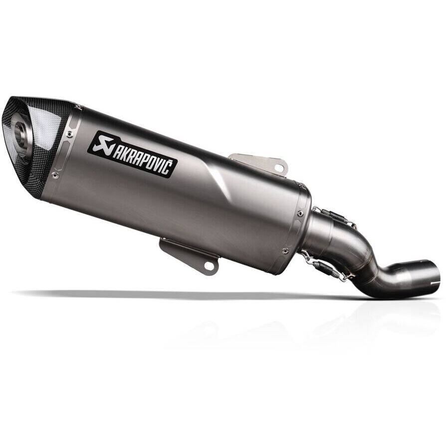 Pot d'échappement Akrapovic S-Y125SO7-HRSS Slip-On pour YAMAHA X-Max (25-26)