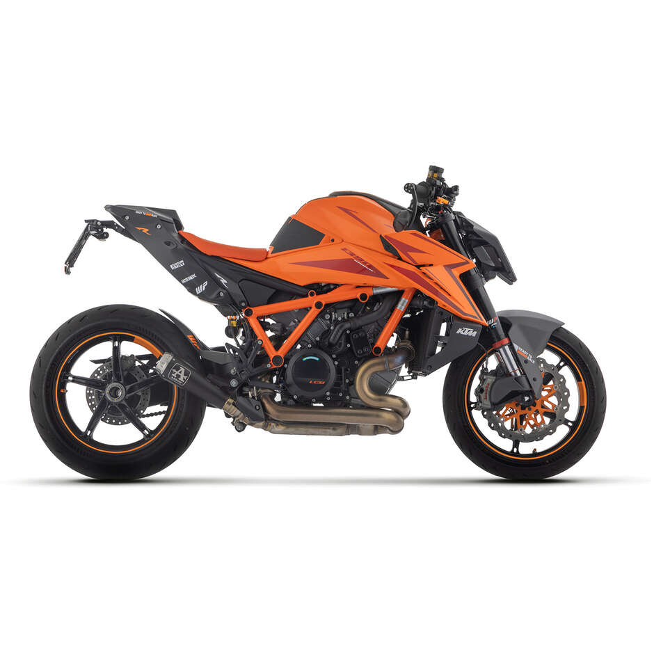 Pot d'échappement Arrow Pro-Race Nichrom Dark pour KTM 1290 SuperDuke R (20-23) / 1390 SuperDuke R (24-25)