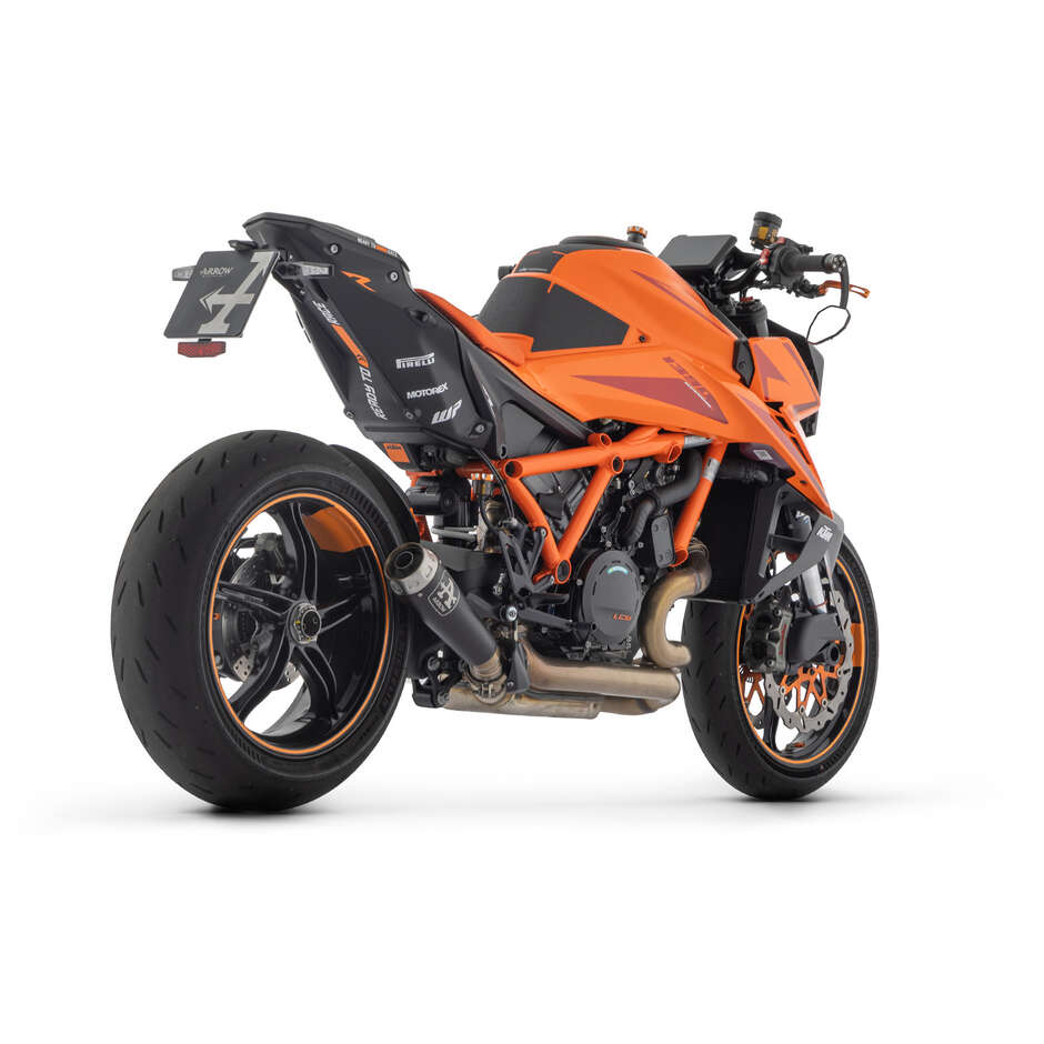 Pot d'échappement Arrow Pro-Race Nichrom Dark pour KTM 1290 SuperDuke R (20-23) / 1390 SuperDuke R (24-25)