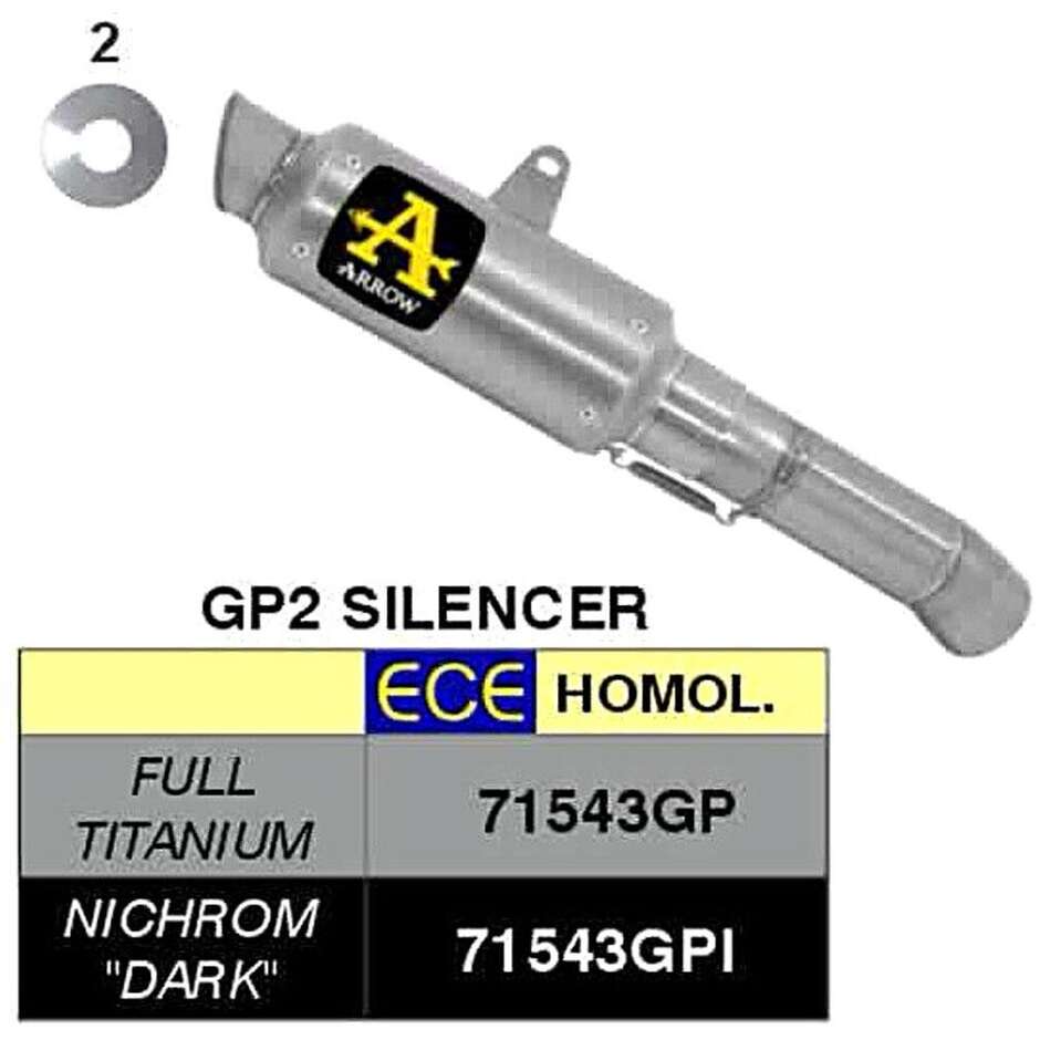 Pot d'échappement GP2 pour Ducati Panigale 959 (16-19)