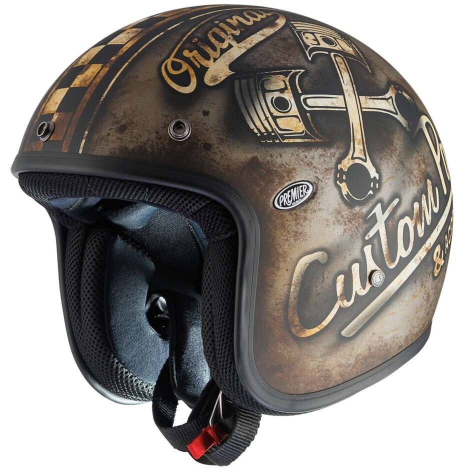 Premier Custom Jet Motorradhelm CLASSIC OP9BM