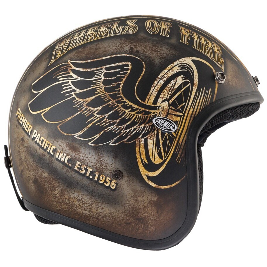 Premier Custom Jet Motorradhelm CLASSIC OP9BM