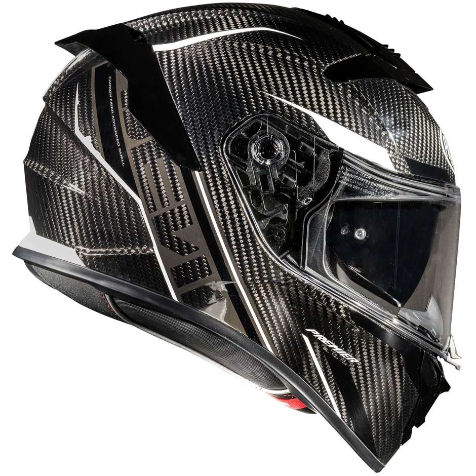 Premier DEVIL CARBON ST8 Integral Motorcycle Helmet