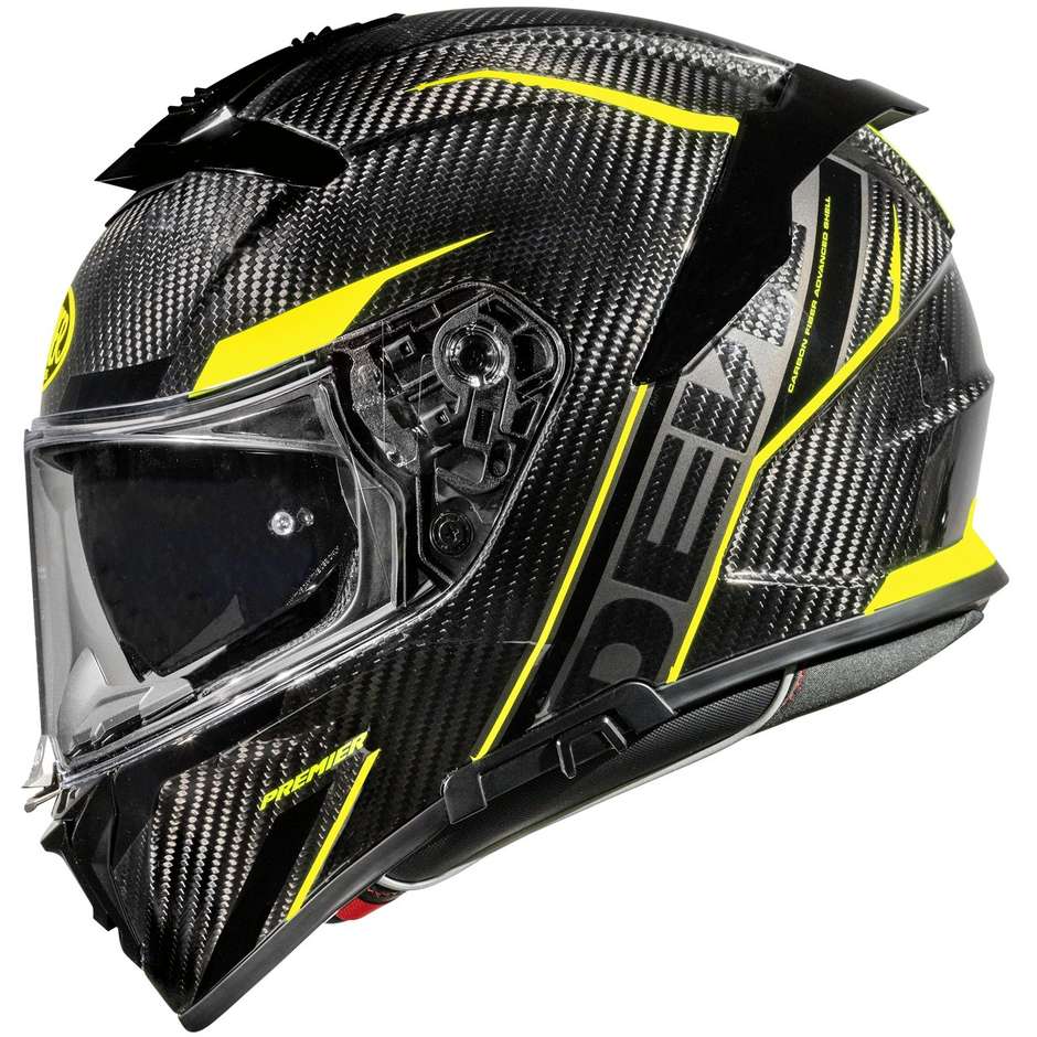 Premier DEVIL CARBON STY Integral Motorcycle Helmet