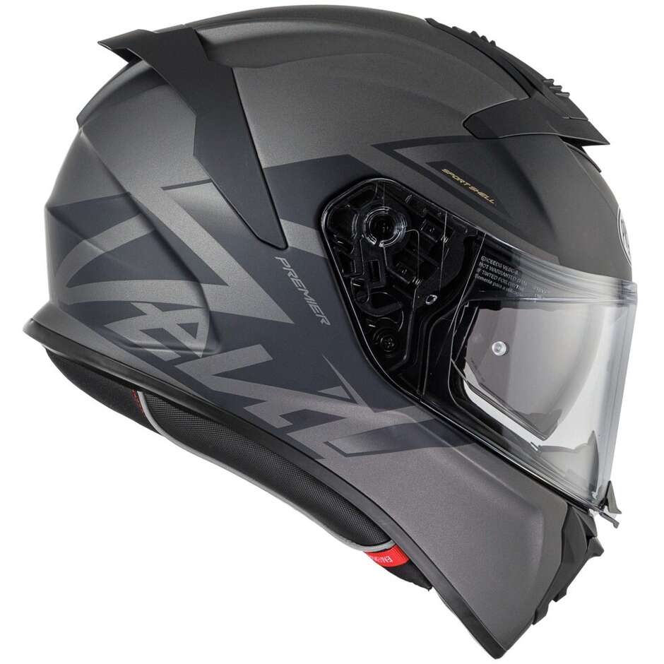 Premier DEVIL MN17BM Full Face Motorcycle Helmet