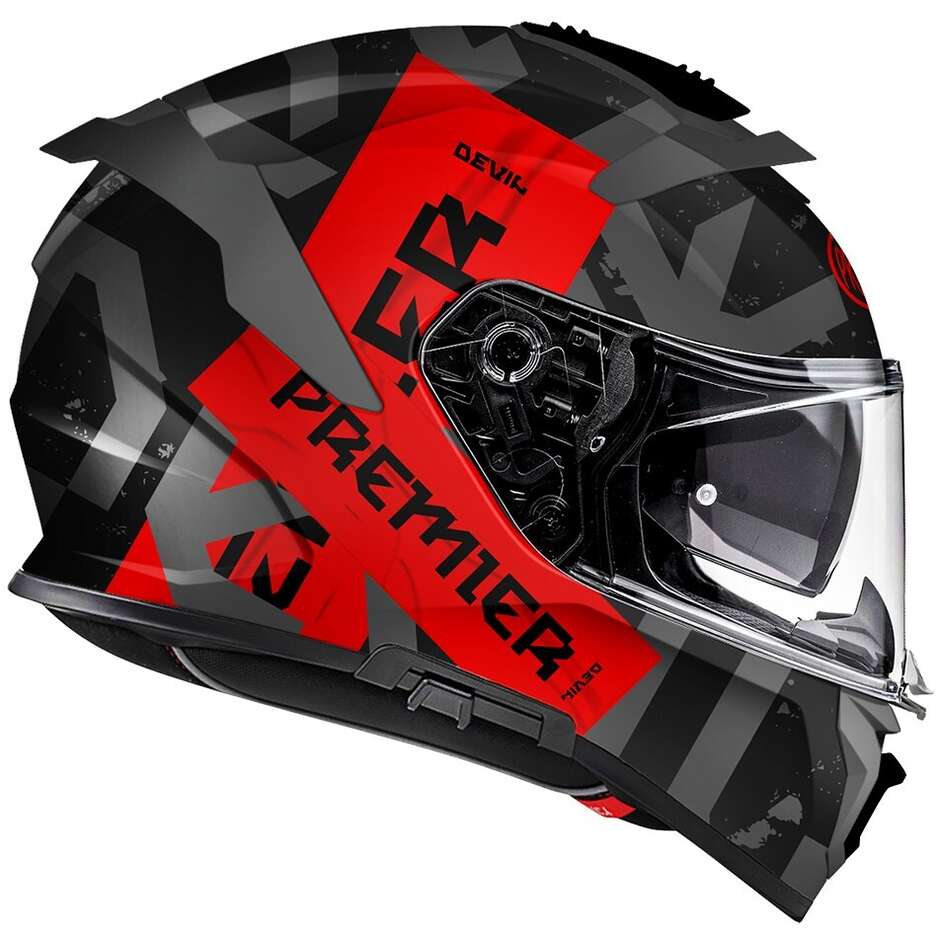 Premier DEVIL TP 17 BM Full Face Motorcycle Helmet