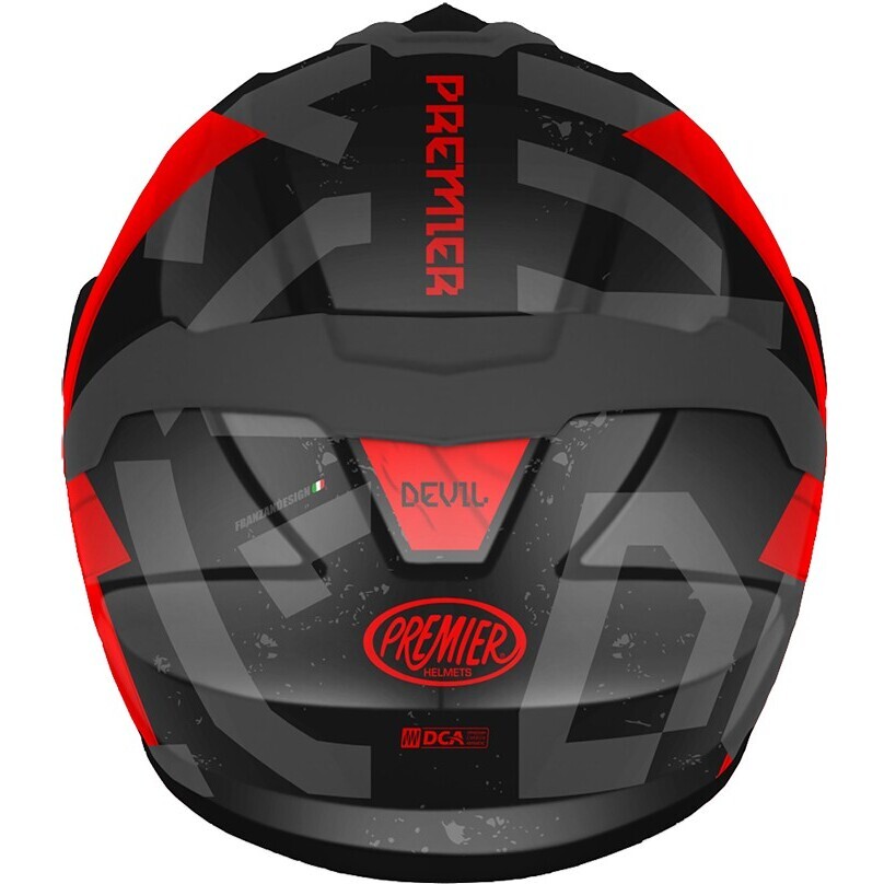 Premier DEVIL TP 17 BM Full Face Motorcycle Helmet