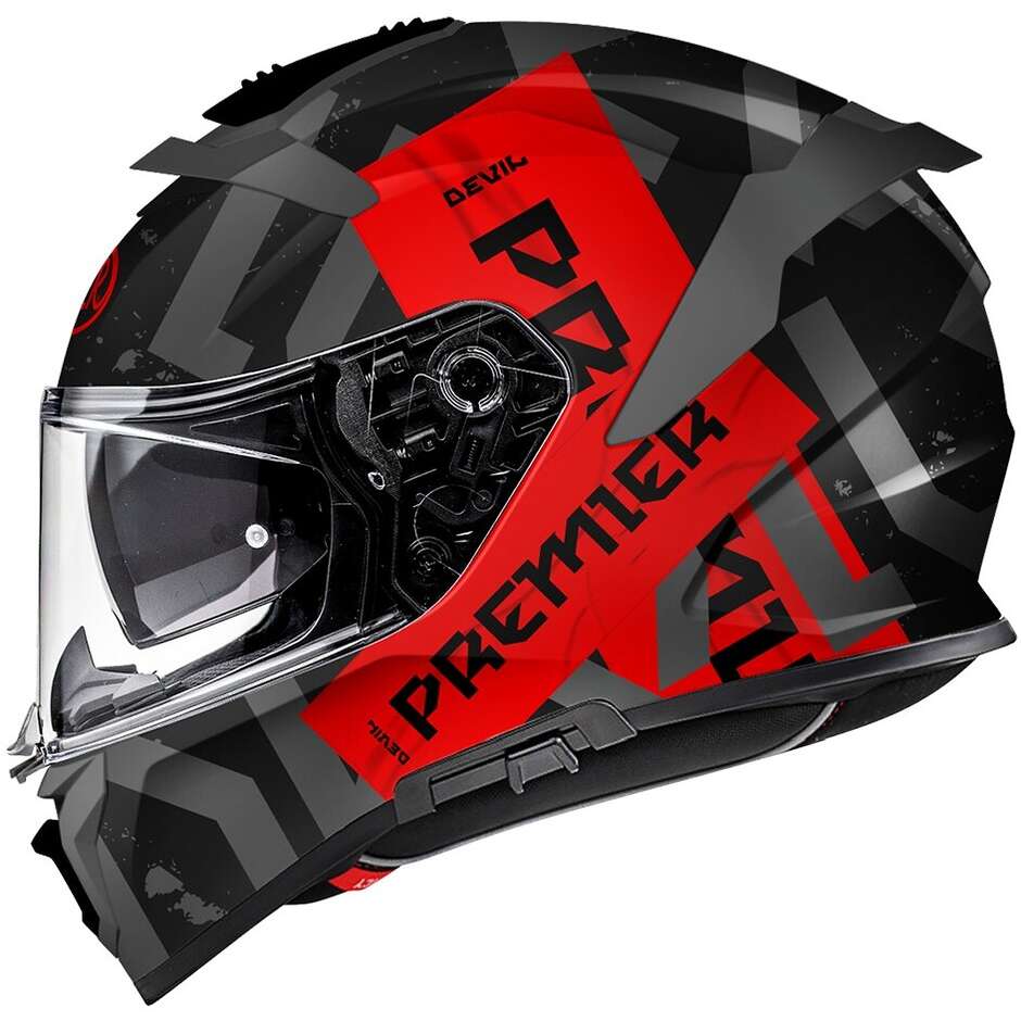Premier DEVIL TP 17 BM Full Face Motorcycle Helmet