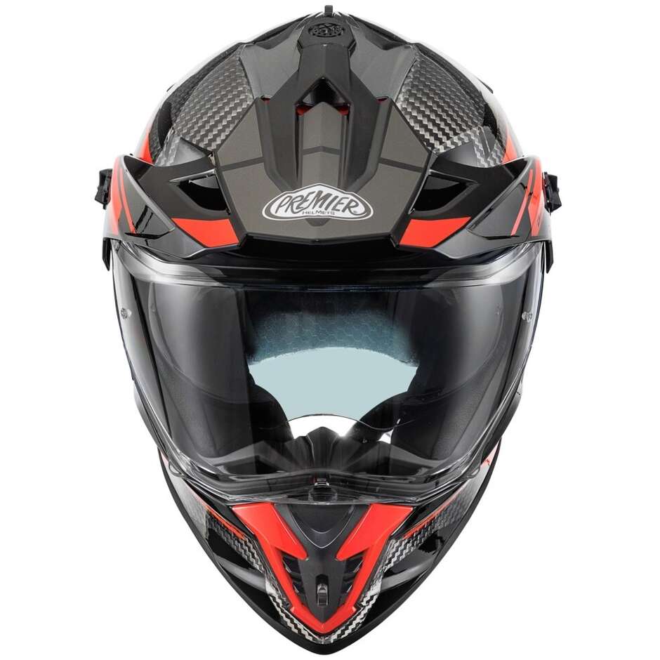 Premier DISCOVERY CARBON EA2 Full Face Motorcycle Helmet