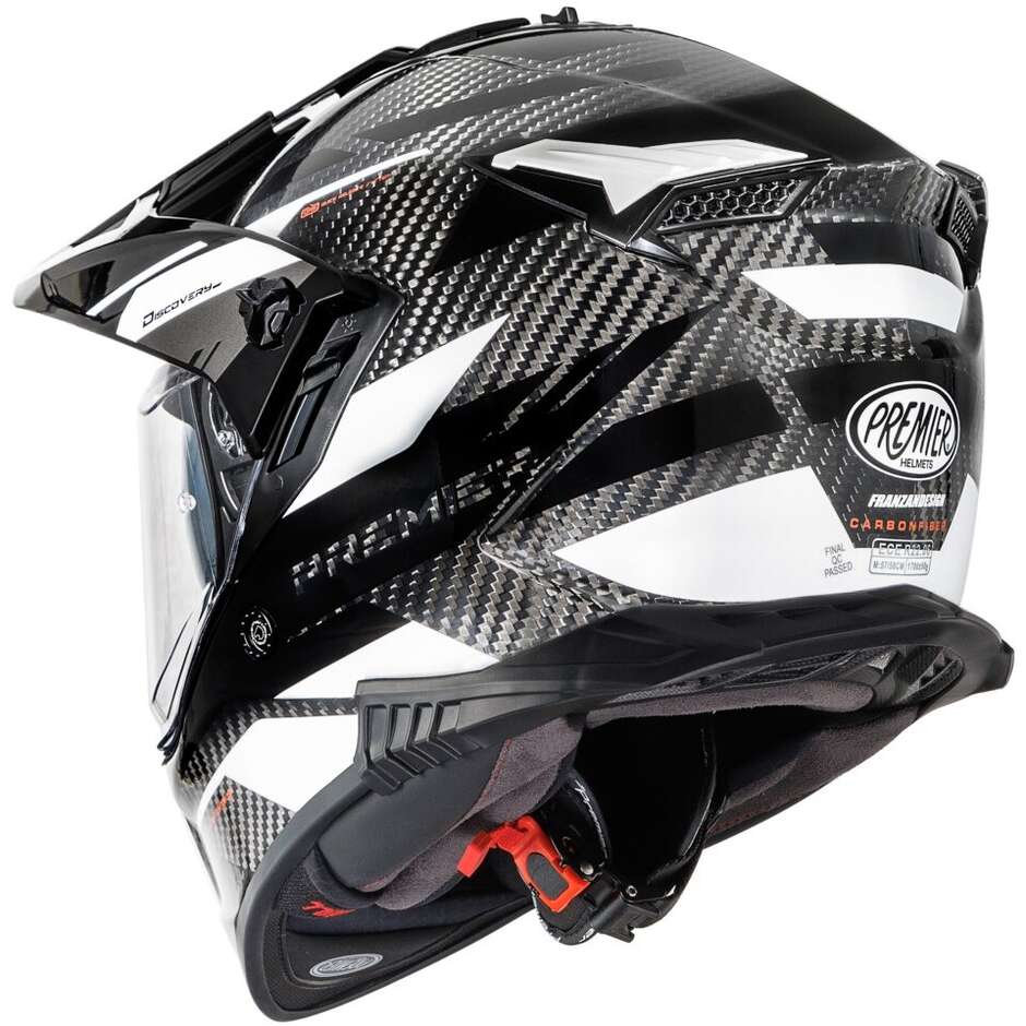 Premier DISCOVERY CARBON EA8 Integral-Motorradhelm