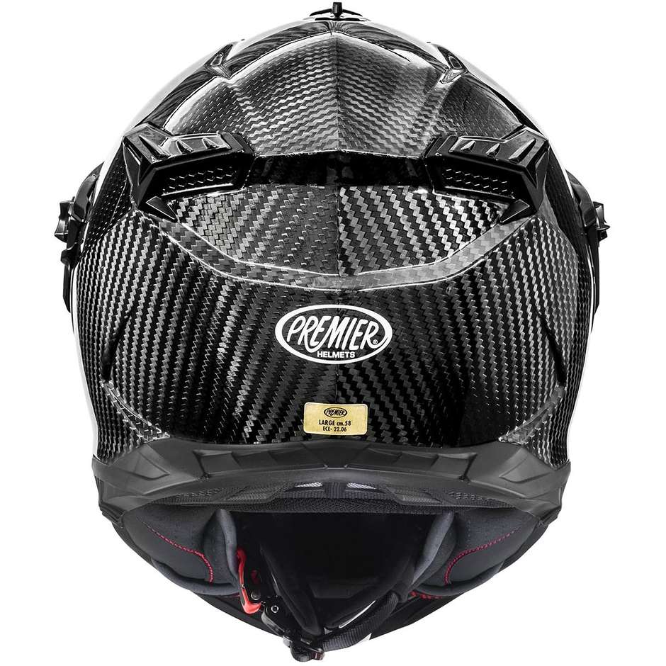 Premier DISCOVERY CARBON Integral-Carbon-Motorradhelm