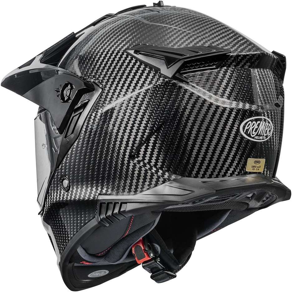 Premier DISCOVERY CARBON Integral-Carbon-Motorradhelm