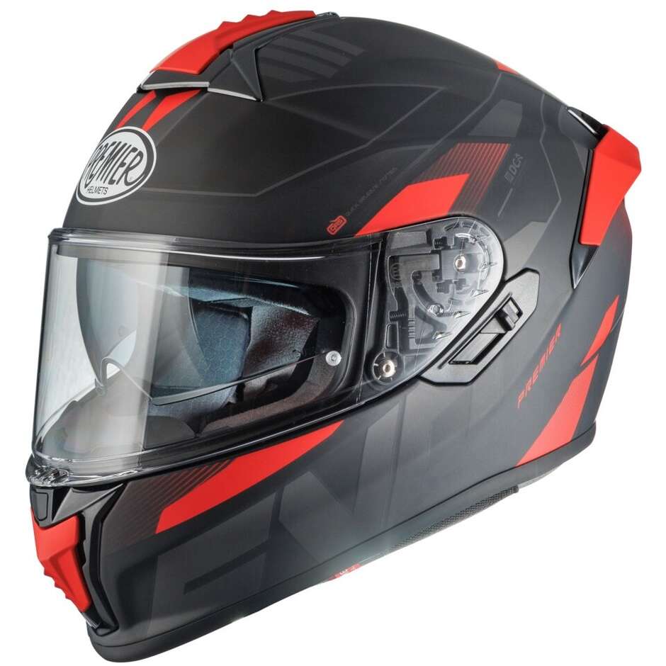 Premier EVOLUZIONE PR92BM Full Face Motorcycle Helmet