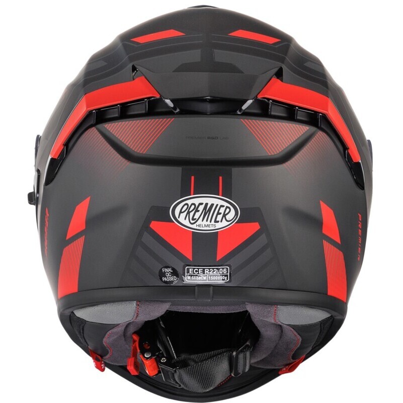 Premier EVOLUZIONE PR92BM Full Face Motorcycle Helmet