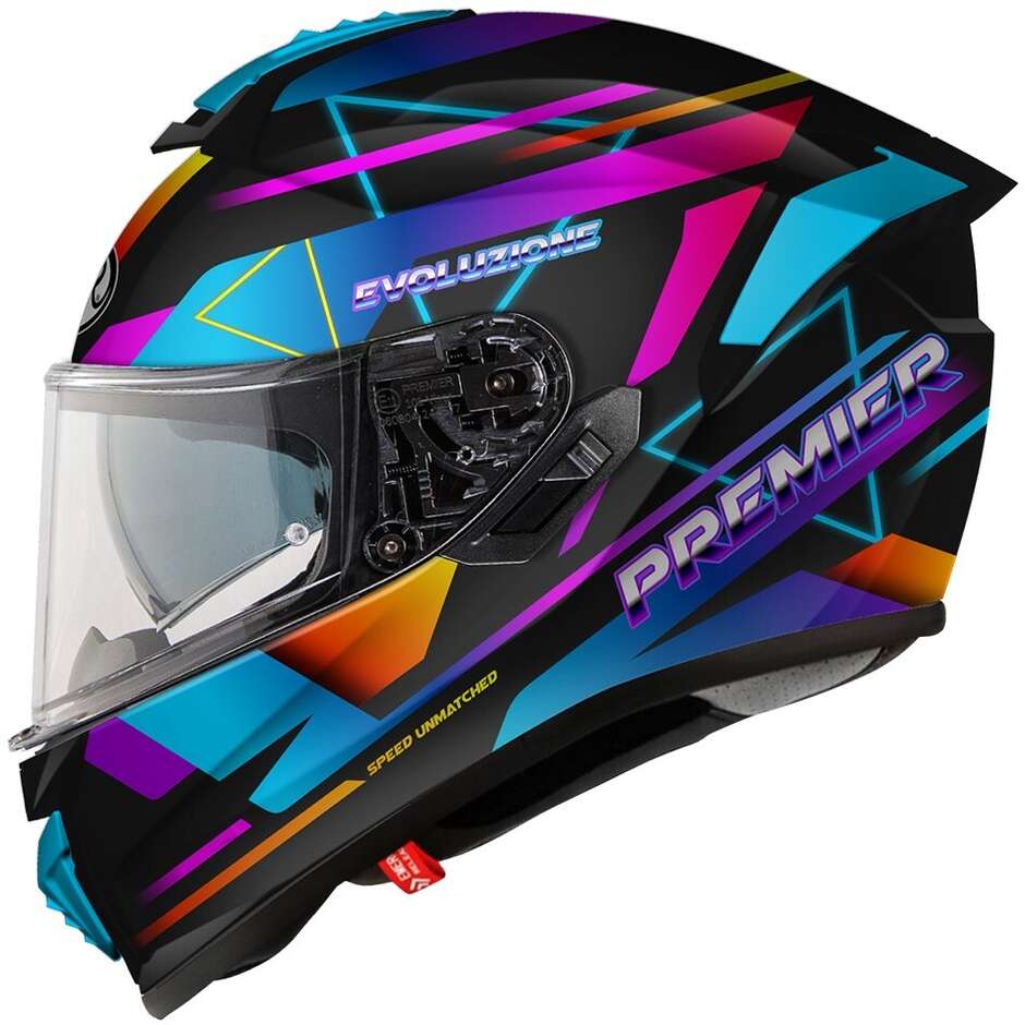 Premier EVOLUZIONE RT 9 BM Integralhelm für Motorräder