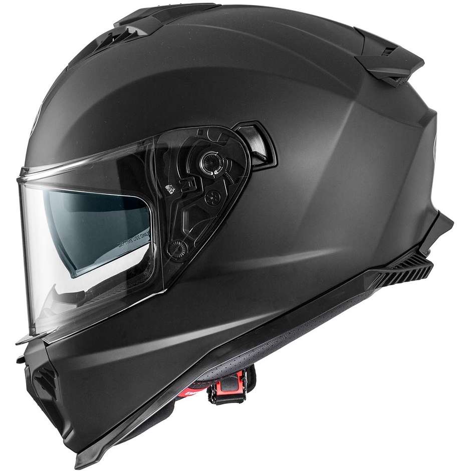 Premier Integral Motorradhelm TYPHOON U9BM Mattschwarz
