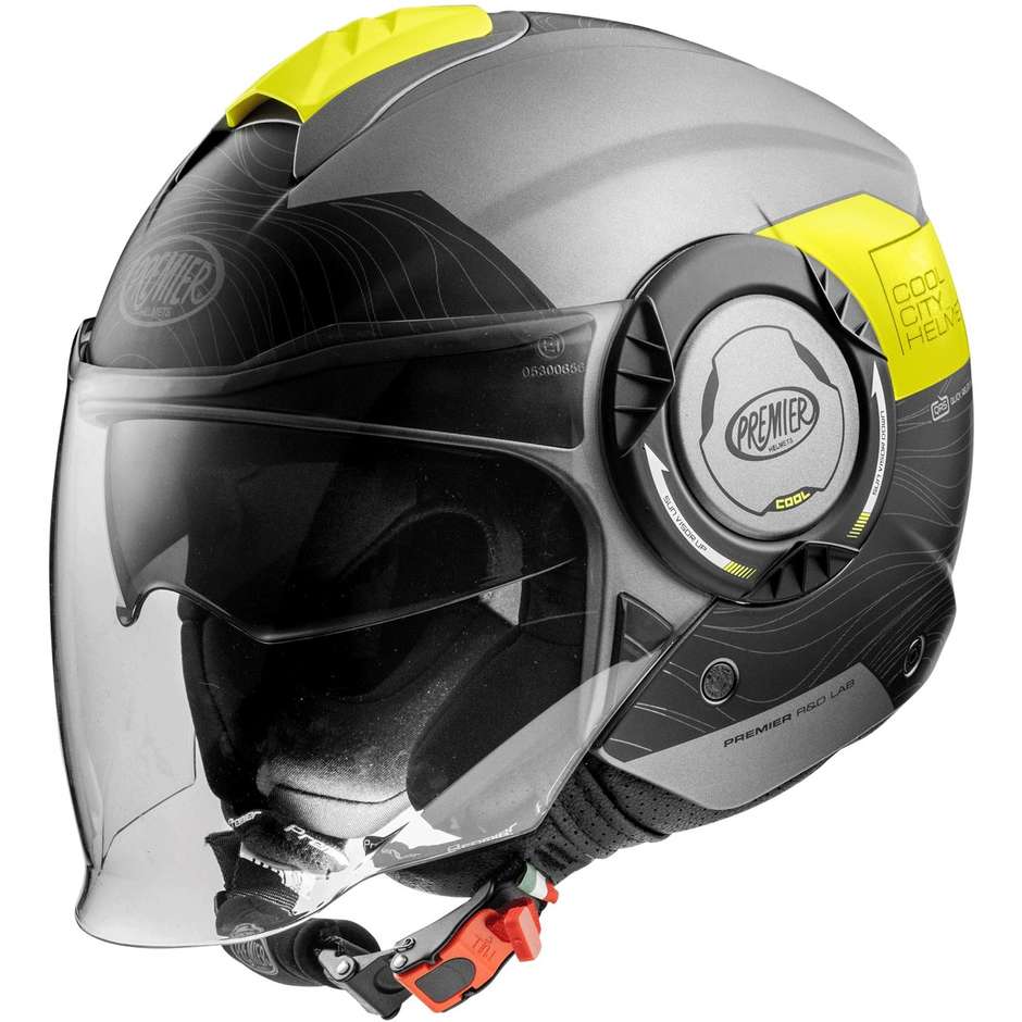 Premier Jet Motorcycle Helmet COOL EVO DSY 17 BM