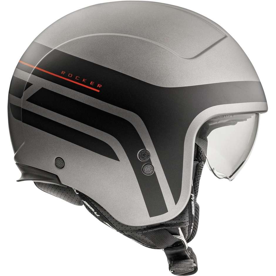 Premier Jet Motorcycle Helmet ROCKER ON 17 BM
