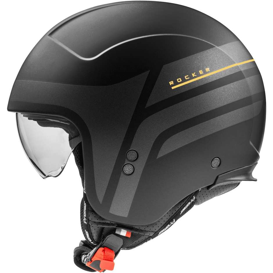 Premier Jet Motorcycle Helmet ROCKER ON 19 BM