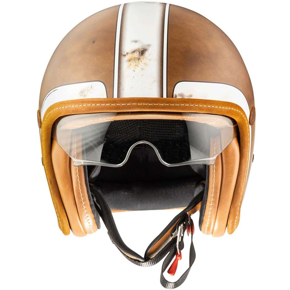 Premier Jet Motorcycle Helmet VINTAGE EVO PLATINUM EDITION BOS DO OS BM