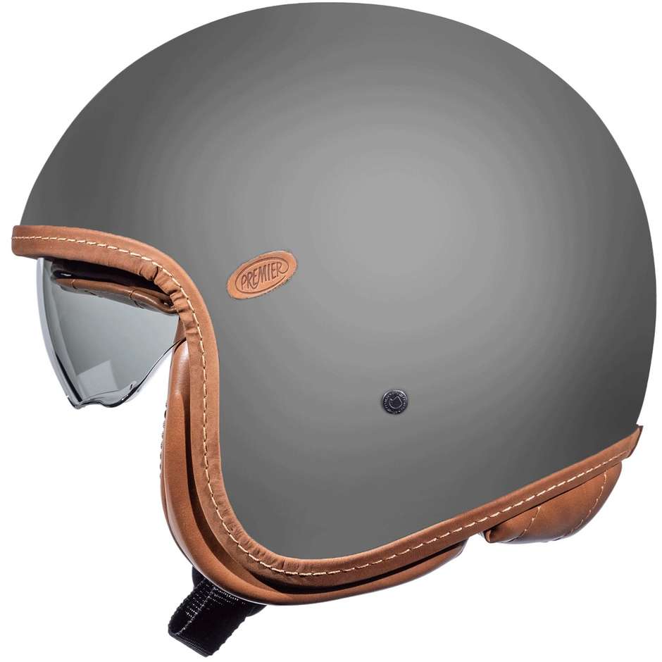 Premier Jet Motorcycle Helmet VINTAGE EVO PLATINUM EDITION U17BM