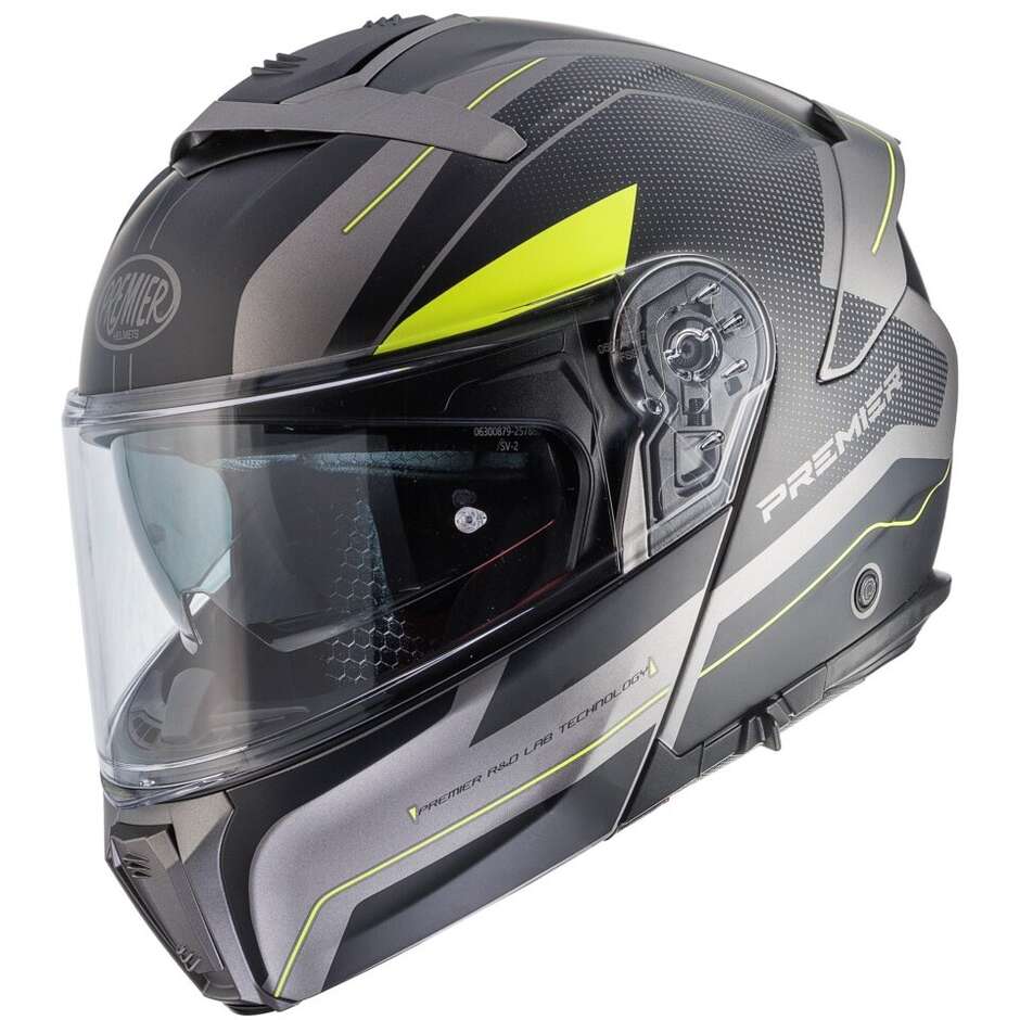 Premier LEGACY GT ASY17BM Modular Motorcycle Helmet P/J