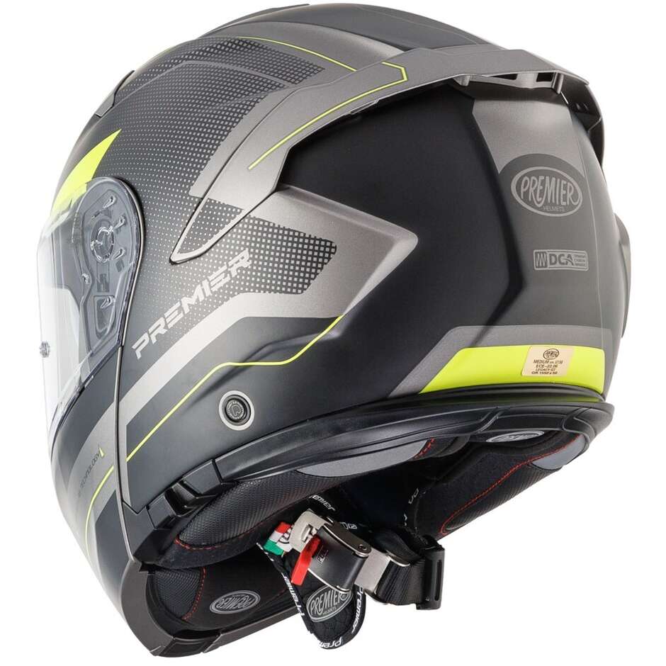 Premier LEGACY GT ASY17BM Modular Motorcycle Helmet P/J
