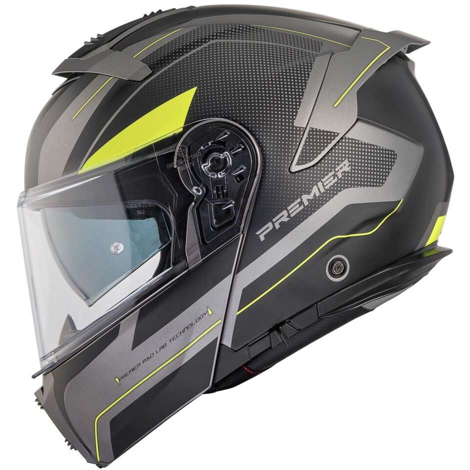 Premier LEGACY GT ASY17BM Modular Motorcycle Helmet P/J