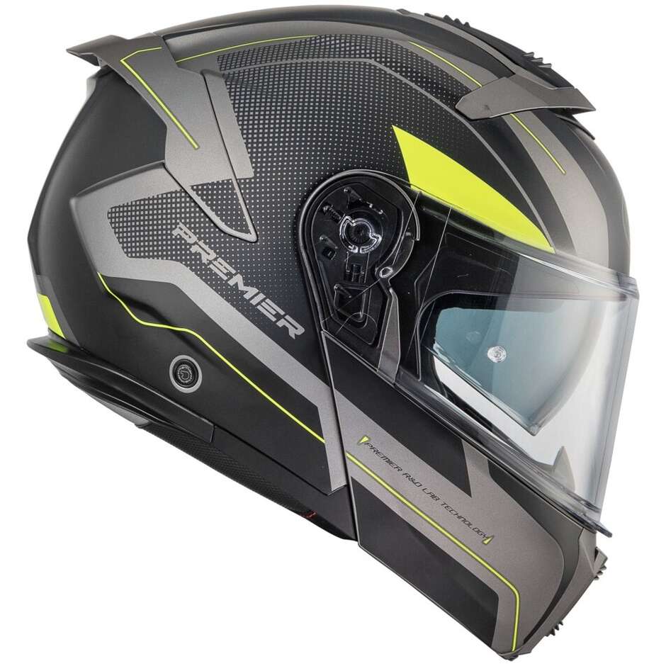 Premier LEGACY GT ASY17BM Modular Motorcycle Helmet P/J