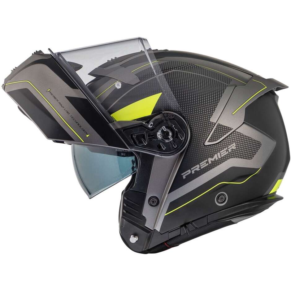 Premier LEGACY GT ASY17BM Modular Motorcycle Helmet P/J
