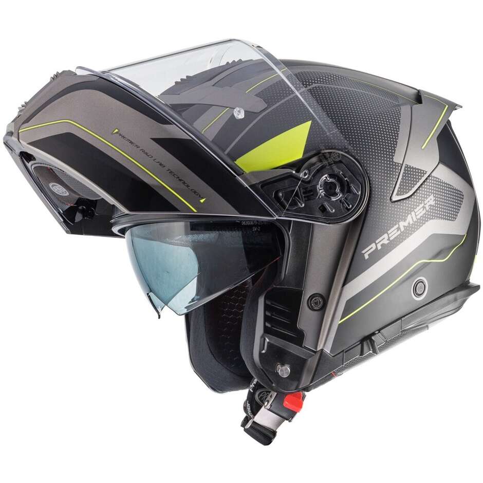 Premier LEGACY GT ASY17BM Modular Motorcycle Helmet P/J
