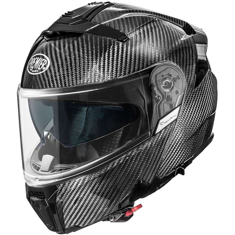 Premier LEGACY GT CARBON Modularer Carbon-Motorradhelm