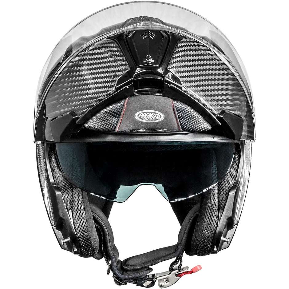 Premier LEGACY GT CARBON Modularer Carbon-Motorradhelm