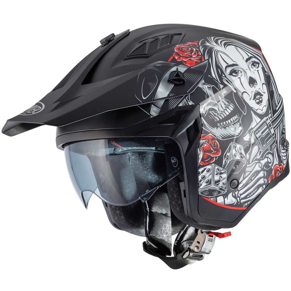 Premier SUBVERTER DB9BM Jet-Motorradhelm