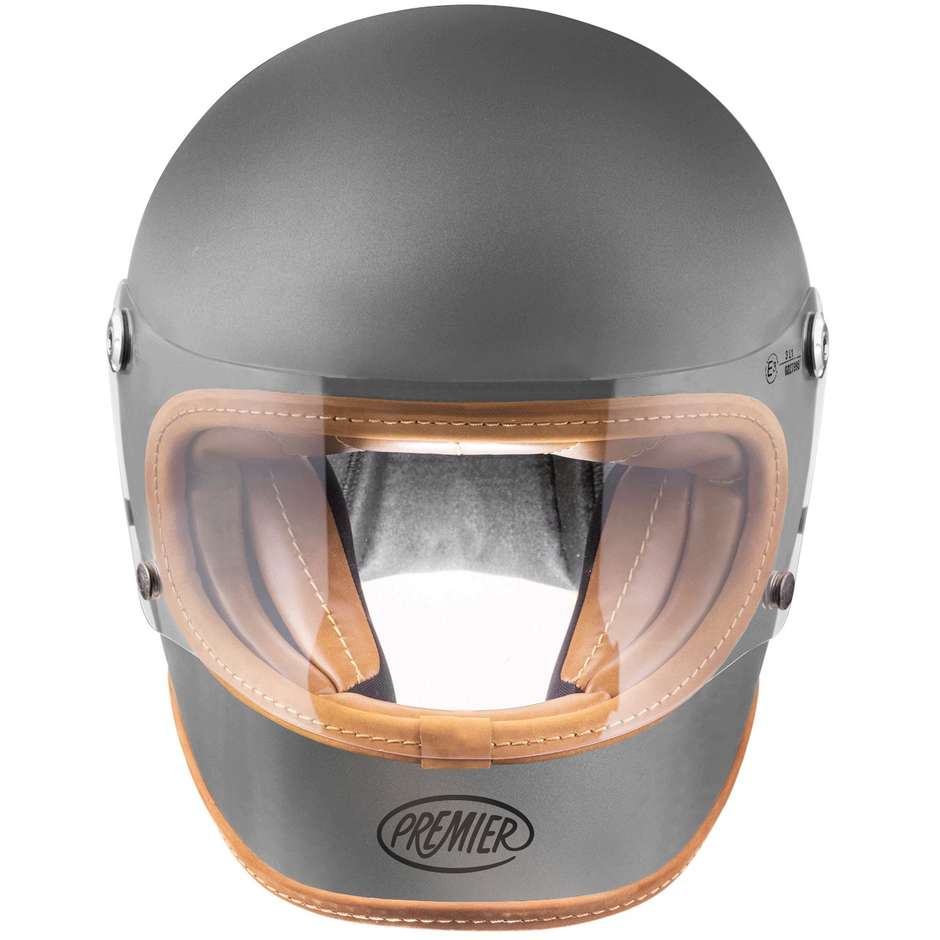 Premier TROPHY PLATINUM EDITION U17BM Integral Motorcycle Helmet