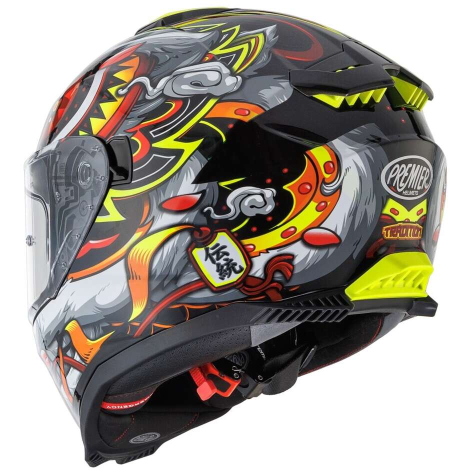 Premier TYPHOON LY12 Full Face Motorcycle Helmet