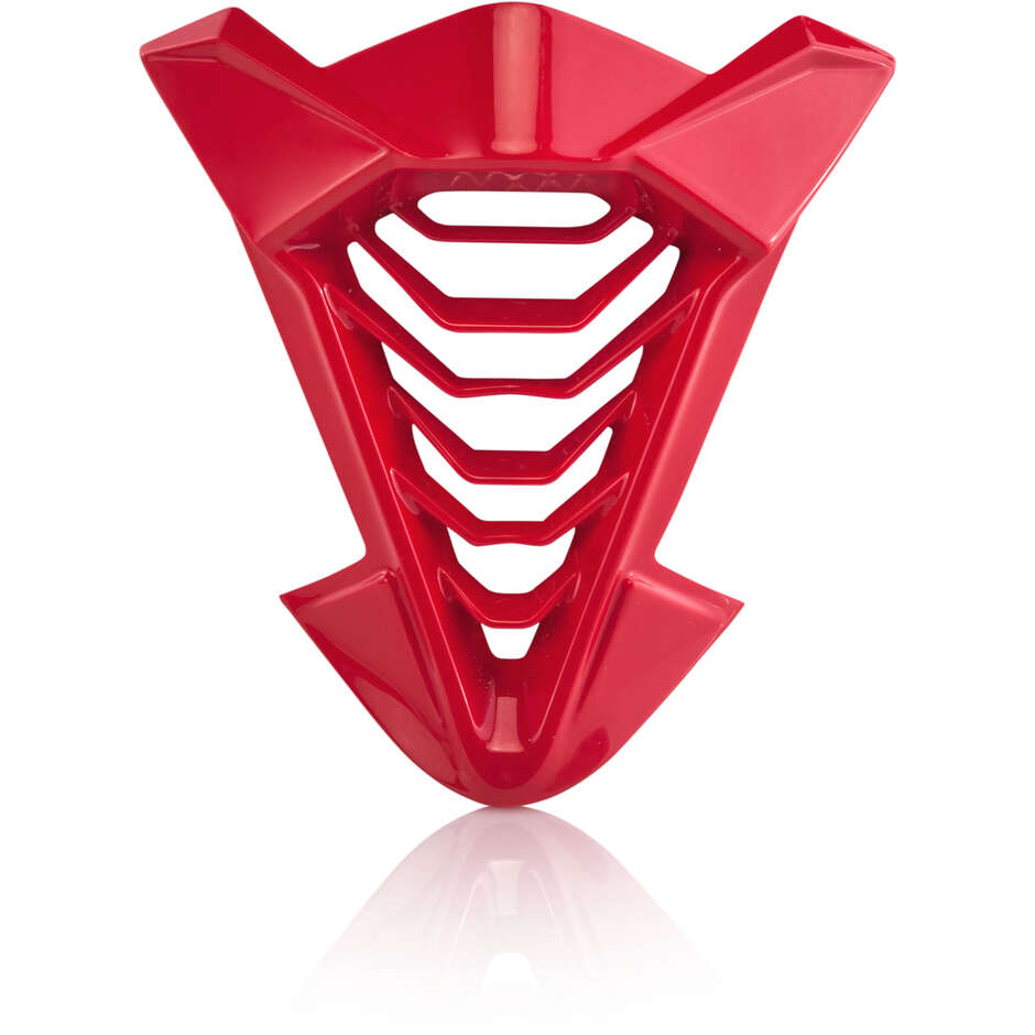 Prese d'Aria Mentoniera Per Casco X-RACER VTR Rosso taglia uni